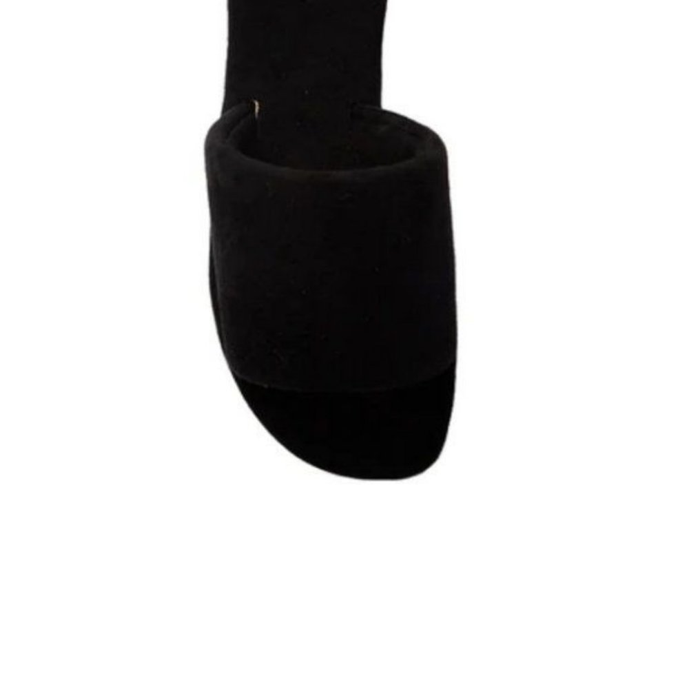 !! NEW !! Super Soft Slide Sandals in Black - Picture 4 of 9